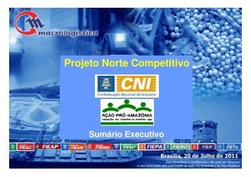 Projeto Norte Competitivo - CNI