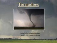 How do tornados form? - Faculty Web Pages