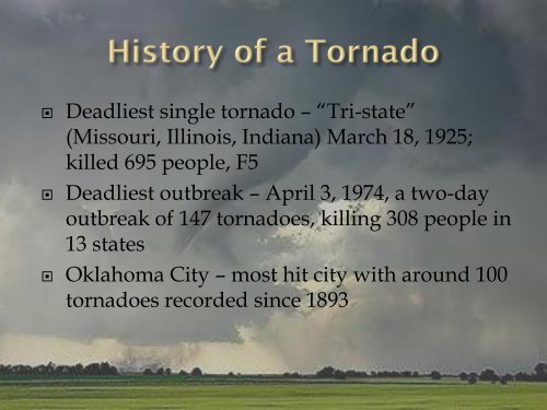 How do tornados form? - Faculty Web Pages