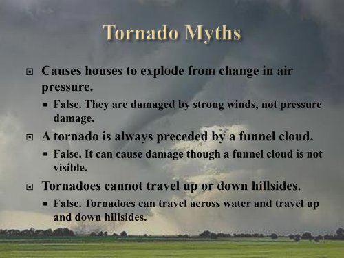 How do tornados form? - Faculty Web Pages