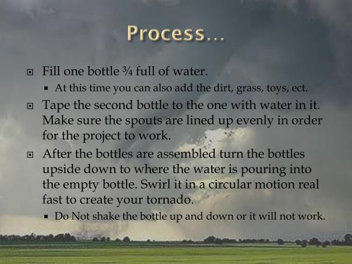 How do tornados form? - Faculty Web Pages