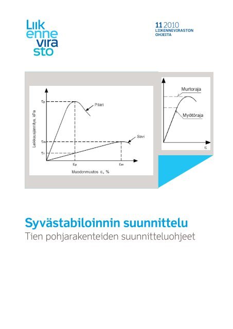 SyvÃ¤stabiloinnin suunnittelu - Liikennevirasto