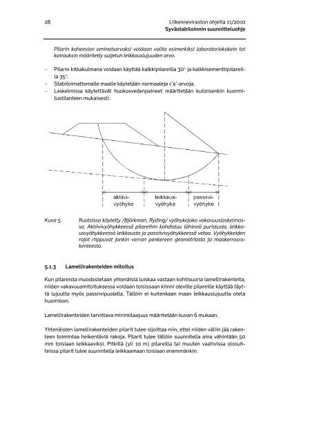 SyvÃ¤stabiloinnin suunnittelu - Liikennevirasto