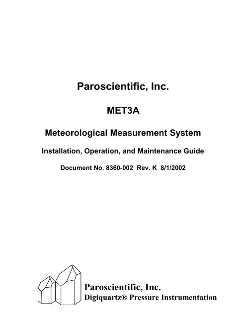 Paroscientific, Inc.