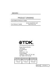 CXA-P1612-VJL - TDK Electronics Europe GmbH