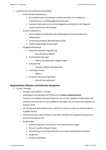 Psychiatrie Tobias Stadelmann 9. und 10. Semester ... - anthropia