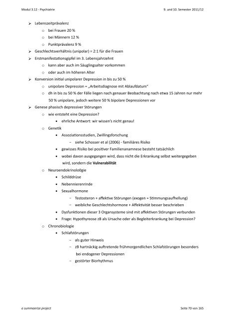 Psychiatrie Tobias Stadelmann 9. und 10. Semester ... - anthropia