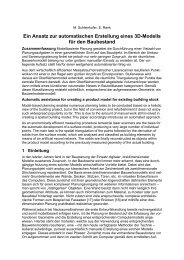 Ein Ansatz zur automatischen Erstellung eines 3D-Modells für den ...