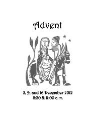 Advent Order of Worship 2012 [pdf] - Phinney Ridge Lutheran Church