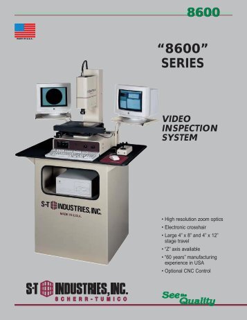 â8600â series video inspection system - Gaging.com