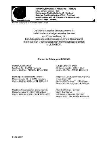 Die Gestaltung des Lernprozesses fÃ¼r individuelles ...