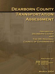 Dearborn County Transportation Assessment Complete ... - OKI