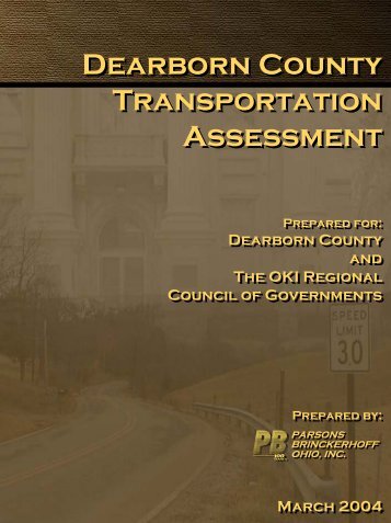 Dearborn County Transportation Assessment Complete ... - OKI