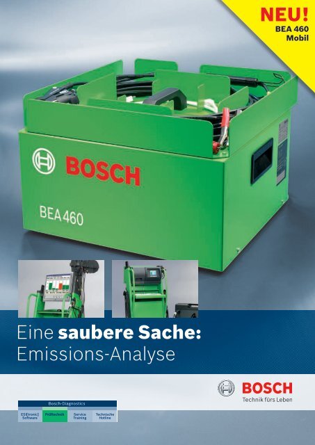 Emissions-Analyse - Bosch - Werkstattportal