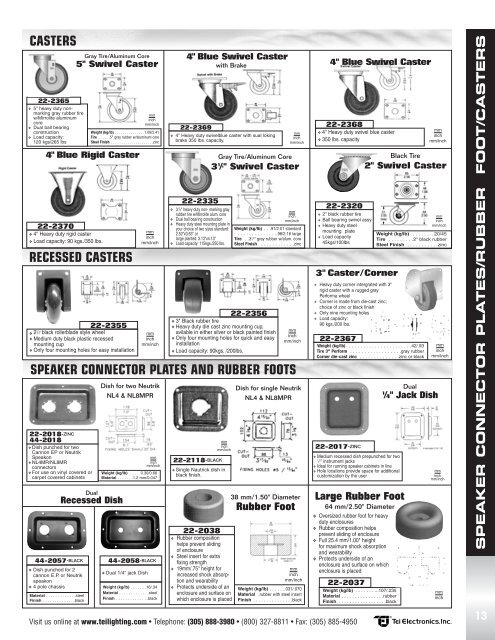 2008Professional Audio Accessories Catalog
