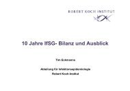 10 Jahre IfSG- Bilanz und Ausblick - DiagnostikNet | BB