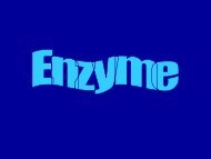 PowerPointPräsentation zum Skript “Enzyme” - Medizinisches Labor ...