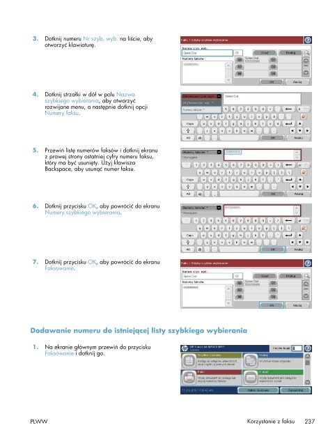 Instrukcja Obsługi LaserJet Enterprise M4555 - Centrum Druku