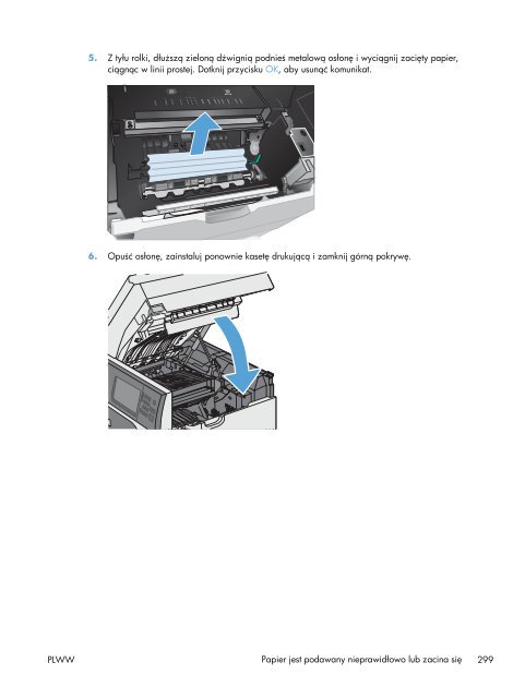 Instrukcja Obsługi LaserJet Enterprise M4555 - Centrum Druku