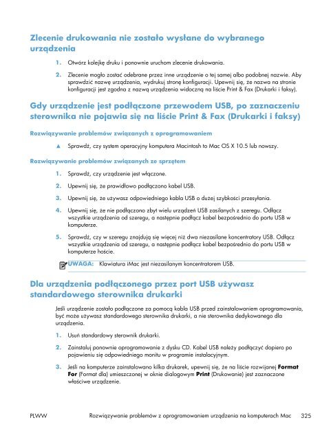 Instrukcja Obsługi LaserJet Enterprise M4555 - Centrum Druku