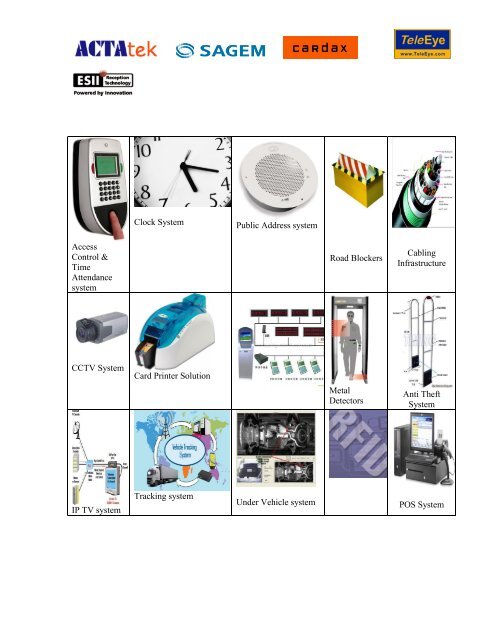 Access Control & Time Attendance system Clock System Public ...