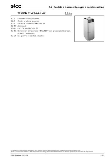trigon s - Certificazione energetica edifici