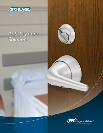 Anti-Ligature Solutions Brochure - Security Technologies