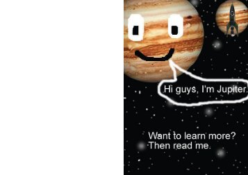 My Planet Jupiter Brochure for Primary Students