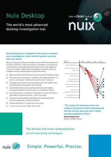 Nuix Desktop - Pyramid Cyber Security & Forensic