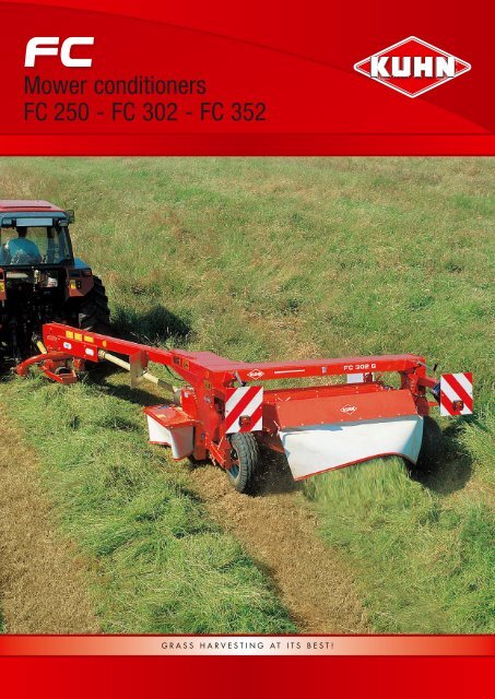 KUHN Trailed Mower Conditioners - Interstate Tractor