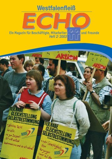 ECHO 2 / 2003 - WestfalenfleiÃƒÅ¸