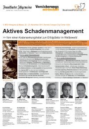 Aktives Schadenmanagement - deutsche-versicherungsboerse.de