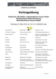 Programm herunterladen - Musikschule UnterÃ¤geri