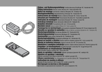 NÃ¡vod na montÃ¡Ã a obsluhu UzstÃdÂ¥â°anas un ... - HÃ¶rmann