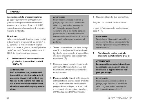 NÃ¡vod na montÃ¡Ã a obsluhu UzstÃdÂ¥â°anas un ... - HÃ¶rmann