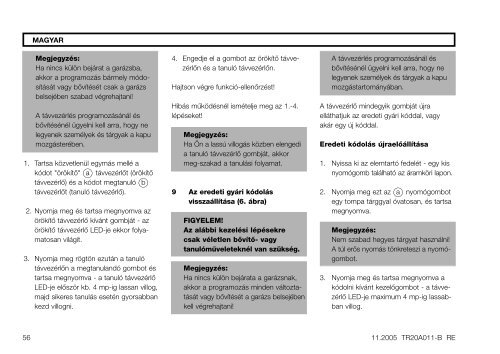 NÃ¡vod na montÃ¡Ã a obsluhu UzstÃdÂ¥â°anas un ... - HÃ¶rmann