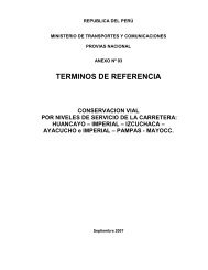 1 Terminos de Referencia Haga clic para ... - Provias Nacional