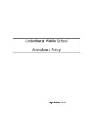 December 2012 - Lindenhurst Public Schools