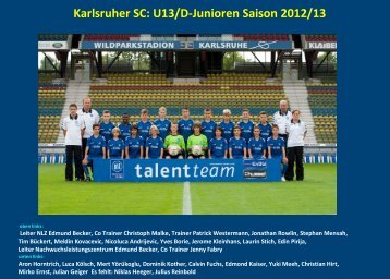 Karlsruher SC - jfgwittelsbacherland.de