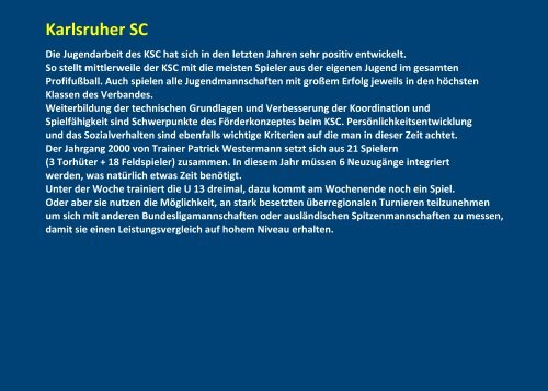 Karlsruher SC - jfgwittelsbacherland.de