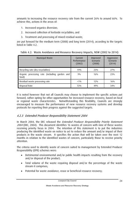 to view the WARR Strategy. - Liverpool City Council - NSW ...