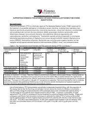 supporting evidence for extended- infusion piperacillin/tazobactam ...