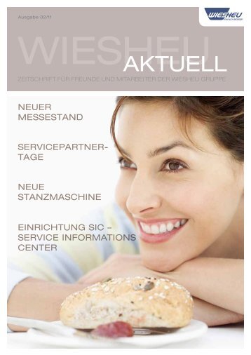 WIESHEU Aktuell 2 2011 - Wiesheu GmbH