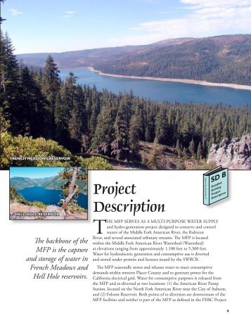 Overview of Project Description - Middle Fork American River ...