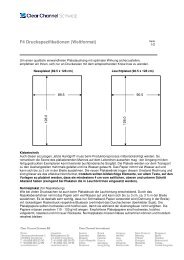 F4 Druckspezifikationen (Weltformat) - Clear Channel Schweiz