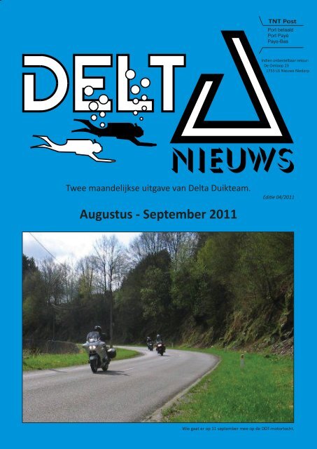 Augustus - September 2011 - Delta Duikteam