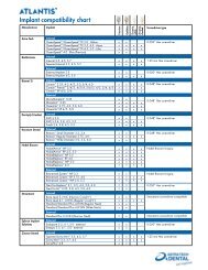Implant Driver Compatibility Chart