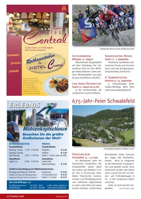 Ausgabe Sommer 2008 als PDF - Willingen