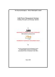 Kotte Solid Waste Management Strategy