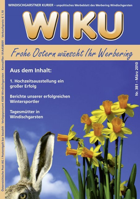 Frohe Ostern wünscht Ihr Werbering - WIKU-Homepage